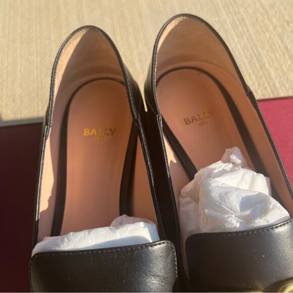 Bally BB logo loafers in Black, New, Size EU 38 - Picture 12 of 16